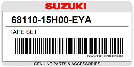 Suzuki 68110-15H00-EYA Tape Set