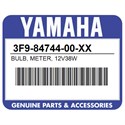 Yamaha 3F9-84744-00-XX Bulb, Meter, 12V38w