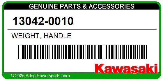 Kawasaki 13042-0010 Weight, Handle