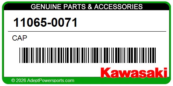 Kawasaki 11065-0071 Cap