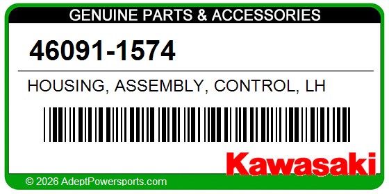 Kawasaki 46091-1574 Housing, Assembly, Control, Lh