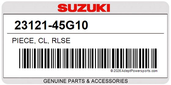Suzuki 23121-45G10 Piece, Cl, Rlse