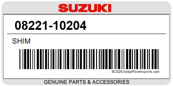 Suzuki 08221-10204 Shim