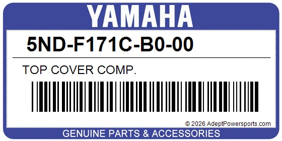 Yamaha 5ND-F171C-B0-00 Top Cover Comp.
