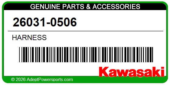 Kawasaki 26031-0506 Harness