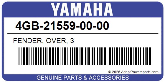 Yamaha 4GB-21559-00-00 Fender, Over, 3