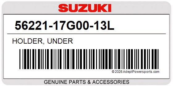 Suzuki 56221-17G00-13L Holder, Under