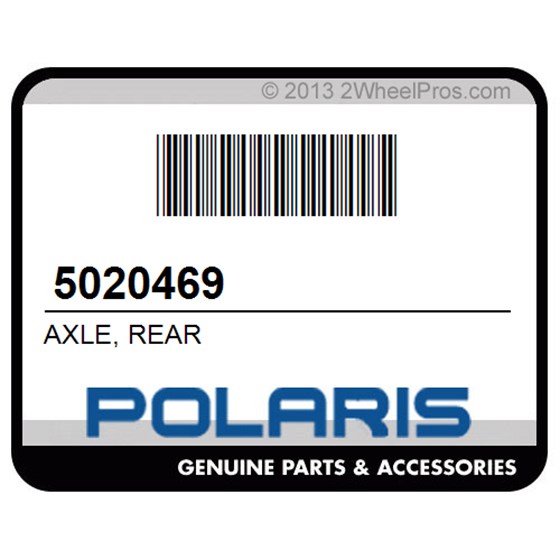 Polaris 5020469 Axle, Rear