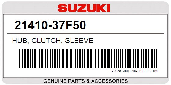 Suzuki 21410-37F50 Hub, Clutch, Sleeve
