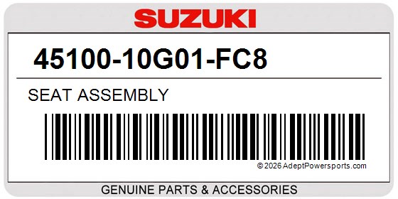 Suzuki 45100-10G01-FC8 Seat Assembly