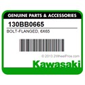 Kawasaki 130BB0665 Bolt-Flanged, 6X65