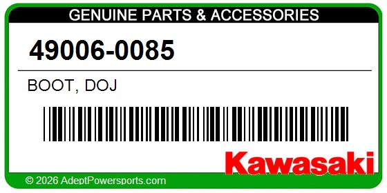 Kawasaki 49006-0085 Boot, Doj