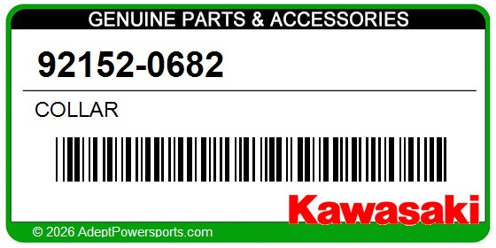Kawasaki 92152-0682 Collar
