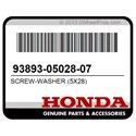 Honda 93893-05028-07 Screw-Washer (5X28)
