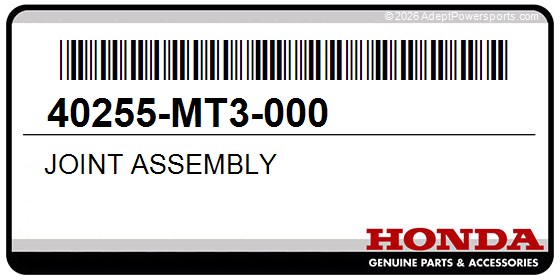 Honda 40255-MT3-000 Joint Assembly