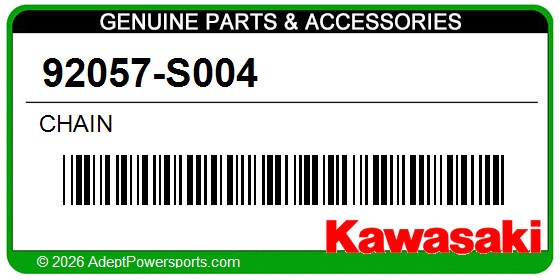 Kawasaki 92057-S004 Chain