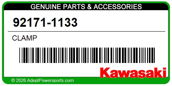 Kawasaki 92171-1133 Clamp