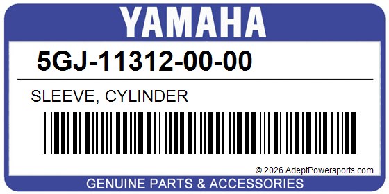 Yamaha 5GJ-11312-00-00 Sleeve, Cylinder