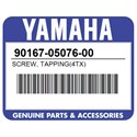 Yamaha 90167-05076-00 Screw, Tapping(4Tx)