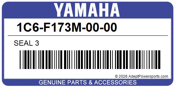 Yamaha 1C6-F173M-00-00 Seal 3