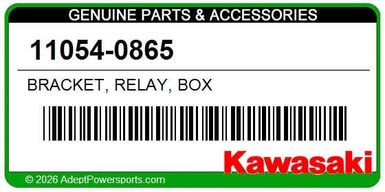 Kawasaki 11054-0865 Bracket, Relay, Box