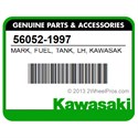 Kawasaki 56052-1997 Mark, Fuel, Tank, Lh, Kawasaki