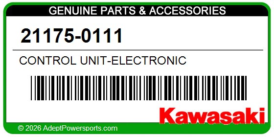 Kawasaki 21175-0111 Control Unit-Electronic