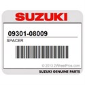 Suzuki 09301-08009 Spacer