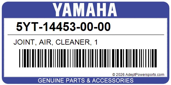 Yamaha 5YT-14453-00-00 Joint, Air, Cleaner, 1