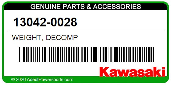 Kawasaki 13042-0028 Weight, Decomp