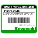 Kawasaki 11061-0338 Gasket, Generator, Cover, In