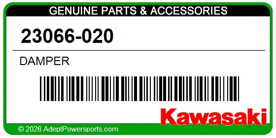 Kawasaki 23066-020 Damper