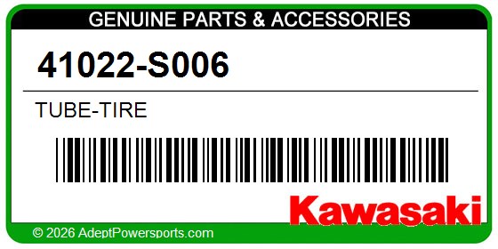Kawasaki 41022-S006 Tube-Tire
