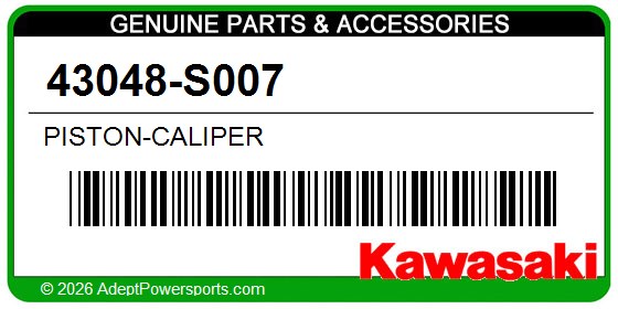 Kawasaki 43048-S007 Piston-Caliper