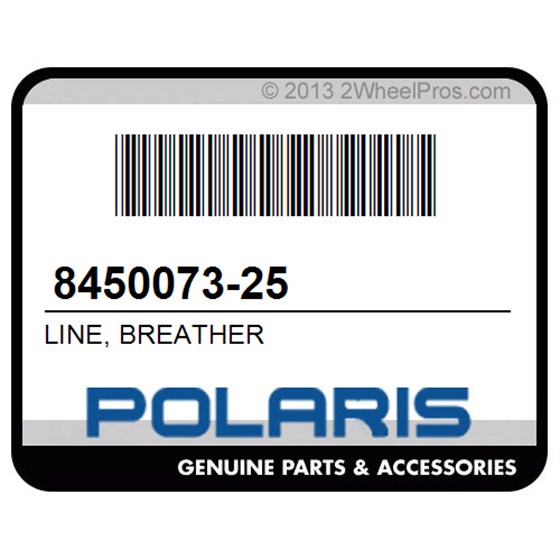Polaris 8450073-25 Line, Breather