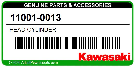 Kawasaki 11001-0013 Head-Cylinder