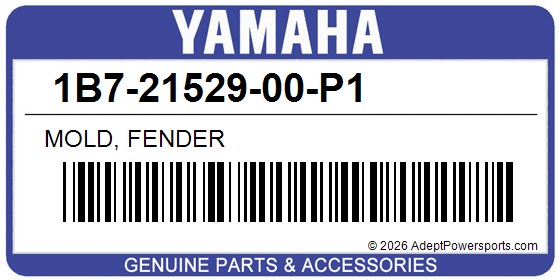 Yamaha 1B7-21529-00-P1 Mold, Fender