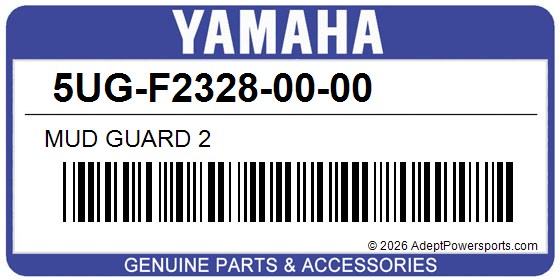 Yamaha 5UG-F2328-00-00 Mud Guard 2