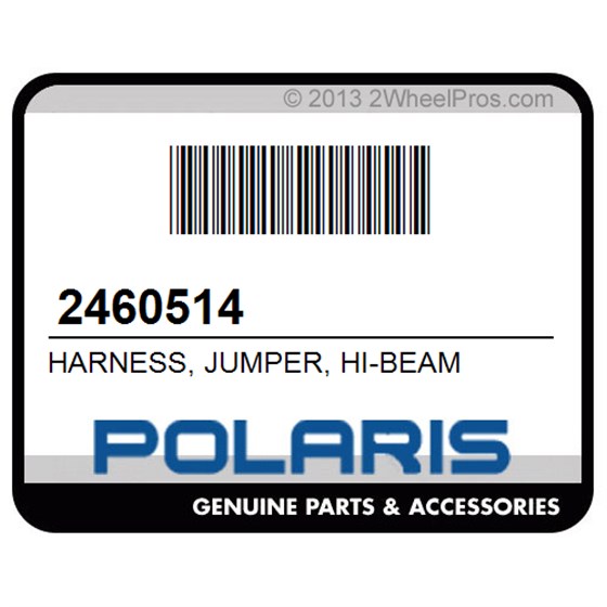 Polaris 2460514 Harness, Jumper, Hi-Beam