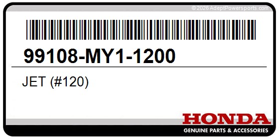 Honda 99108-MY1-1200 Jet (#120)