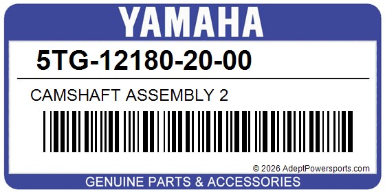 Yamaha 5TG-12180-20-00 Camshaft Assembly 2