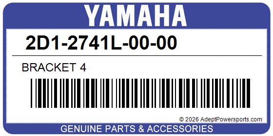 Yamaha 2D1-2741L-00-00 Bracket 4