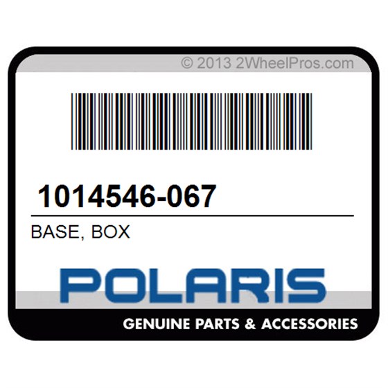 Polaris 1014546-067 Base, Box