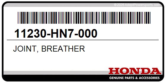 Honda 11230-HN7-000 Joint, Breather