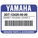 Yamaha 3D7-12428-00-00 Gasket, Housing, Cover, 2