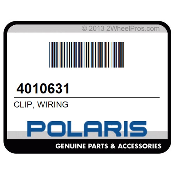 Polaris 4010631 Clip, Wiring