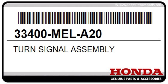 Honda 33400-MEL-A20 Turn Signal Assembly