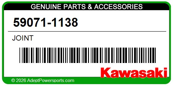Kawasaki 59071-1138 Joint