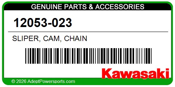 Kawasaki 12053-023 Sliper, Cam, Chain