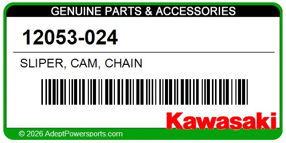 Kawasaki 12053-024 Sliper, Cam, Chain
